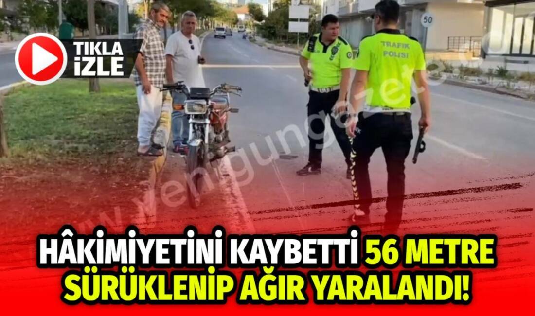 Aksaray’da Gaziler Caddesi üzerinden Nevşehir Caddesi istikametine seyir halinde olan