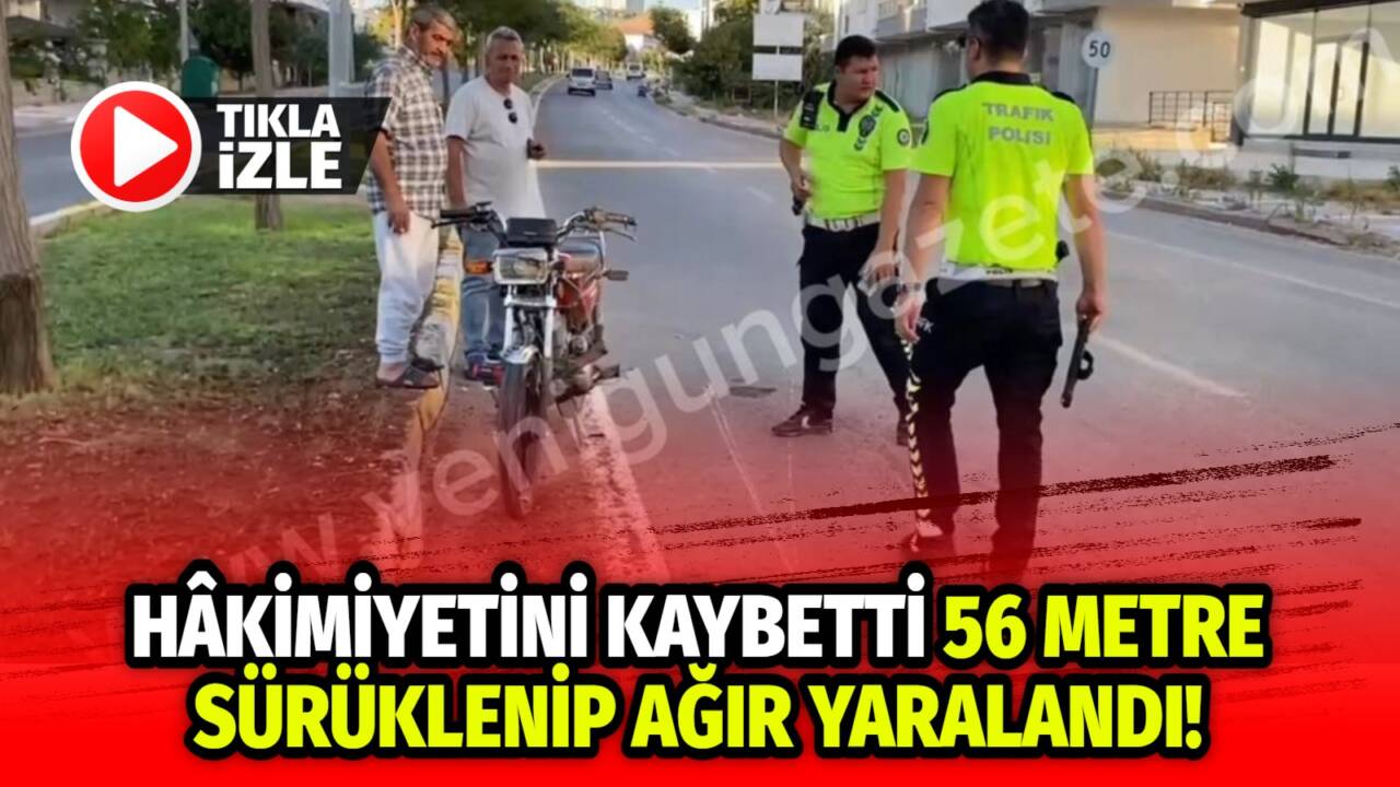 Aksaray’da Gaziler Caddesi üzerinden Nevşehir Caddesi istikametine seyir halinde olan