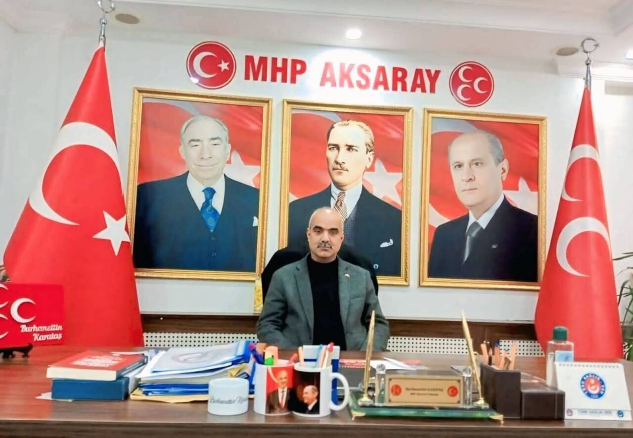 Milliyetçi Hareket Partisi Aksaray İl Başkanı  Burhanettin Karataş, Ahilik Haftası