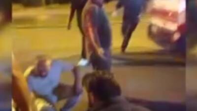 Eskişehir'de yaşanan olayda araçla gelen şüpheli, tabancayla bir şahsın ayağına