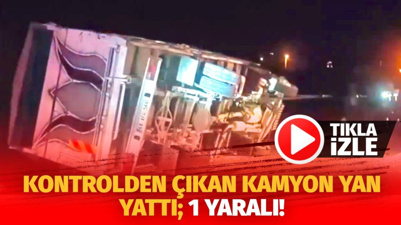 Aksaray’ın Merkez ilçesine bağlı Bağlıkaya Beldesi’nde meydana gelen trafik kazasında