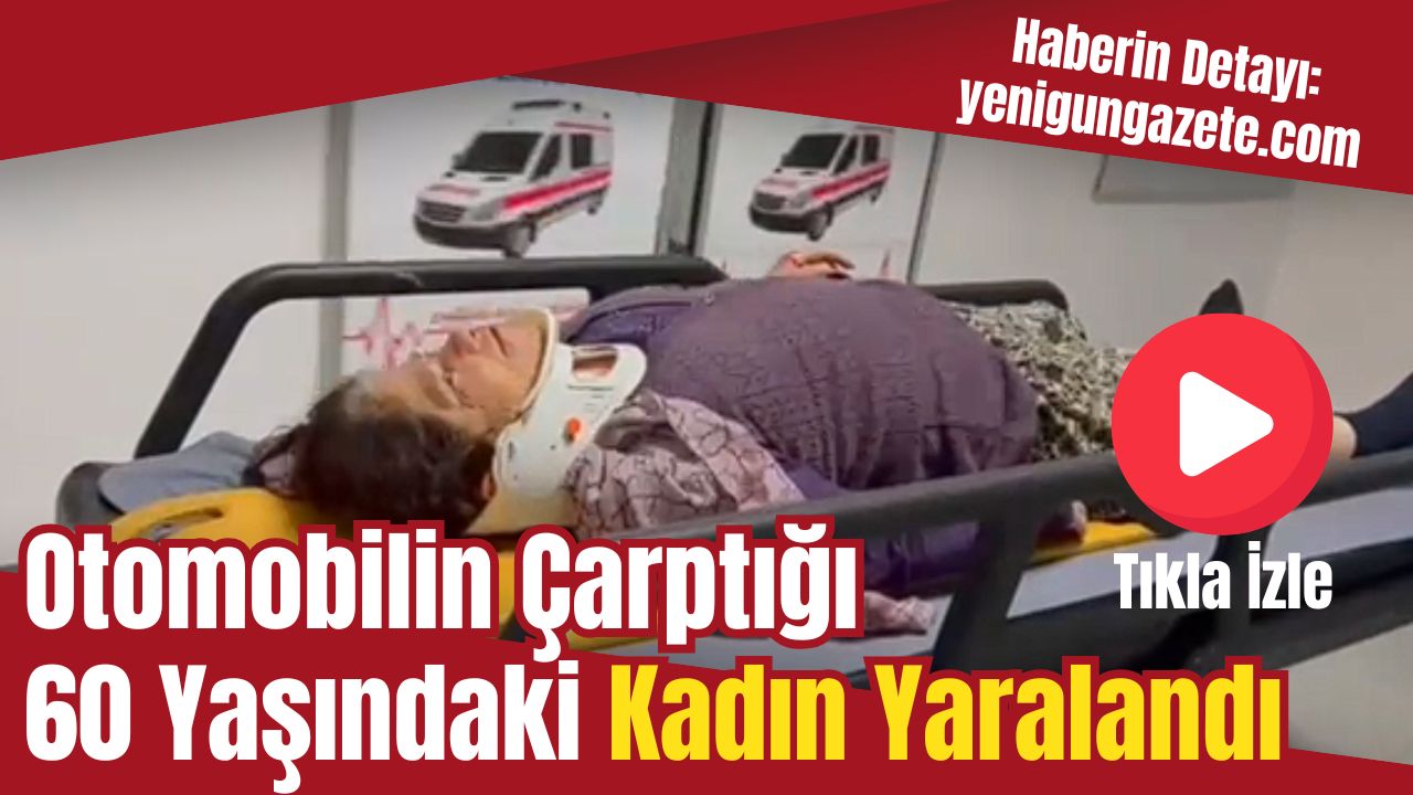 Aksaray’da Bediüzzaman Bulvarı’nda karşıdan karşıya geçmek isteyen bir kadın, otomobilin