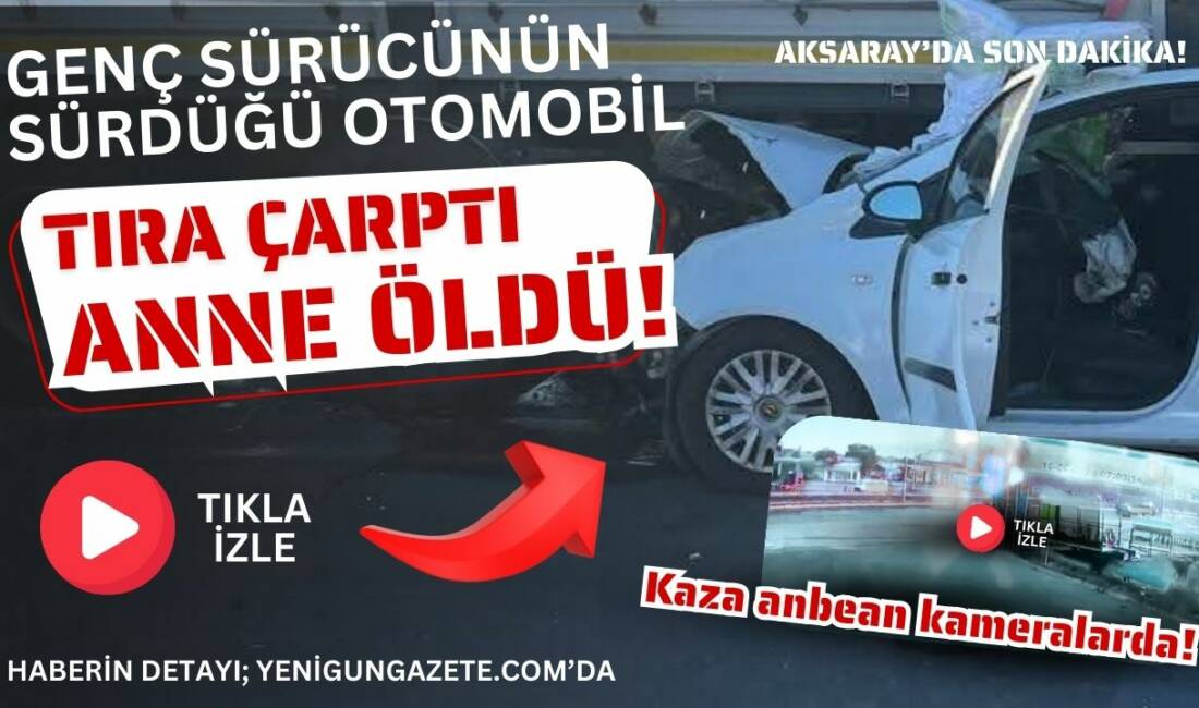 Aksaray’ın Eskil ilçesi Eşmekaya mevkiinde sabah saatlerinde meydana gelen trafik