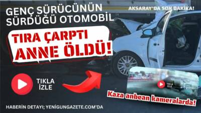 Aksaray’ın Eskil ilçesi Eşmekaya mevkiinde sabah saatlerinde meydana gelen trafik