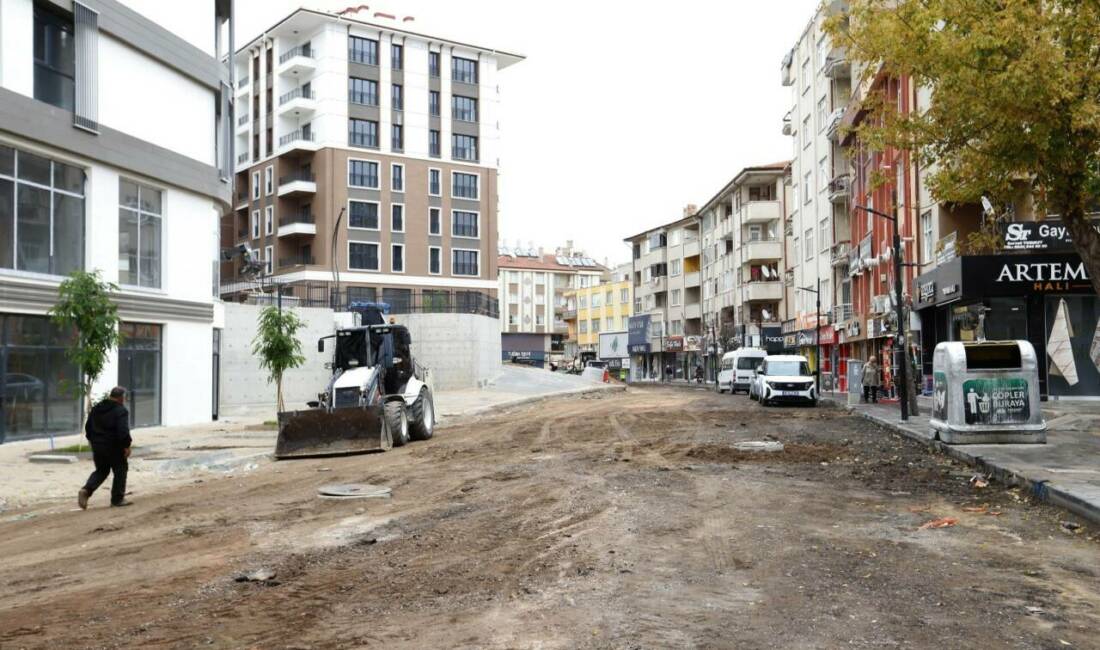 Aksaray Belediyesi tarafından Hamidiye Mahallesi kentsel dönüşüm projesinin inşaat süreci