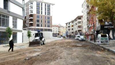 Aksaray Belediyesi tarafından Hamidiye Mahallesi kentsel dönüşüm projesinin inşaat süreci