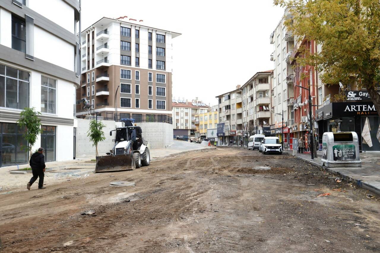 Aksaray Belediyesi tarafından Hamidiye Mahallesi kentsel dönüşüm projesinin inşaat süreci