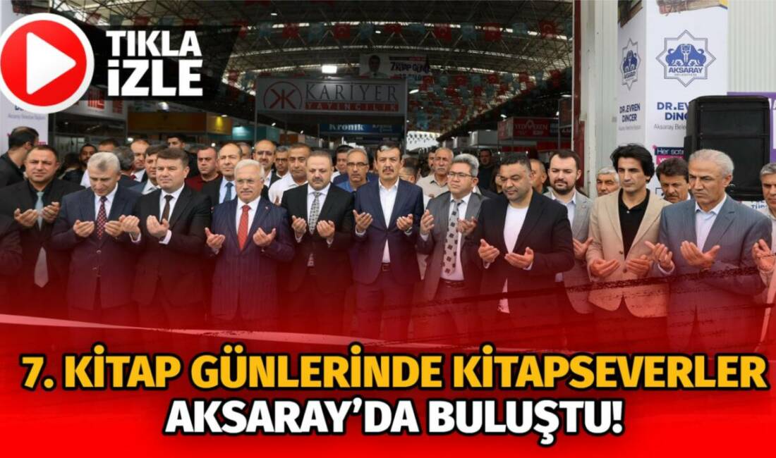 Aksaray Belediyesi tarafından bu yıl yedincisi düzenlenen Kitap Günleri etkinliği