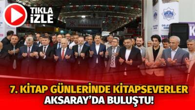 Aksaray Belediyesi tarafından bu yıl yedincisi düzenlenen Kitap Günleri etkinliği