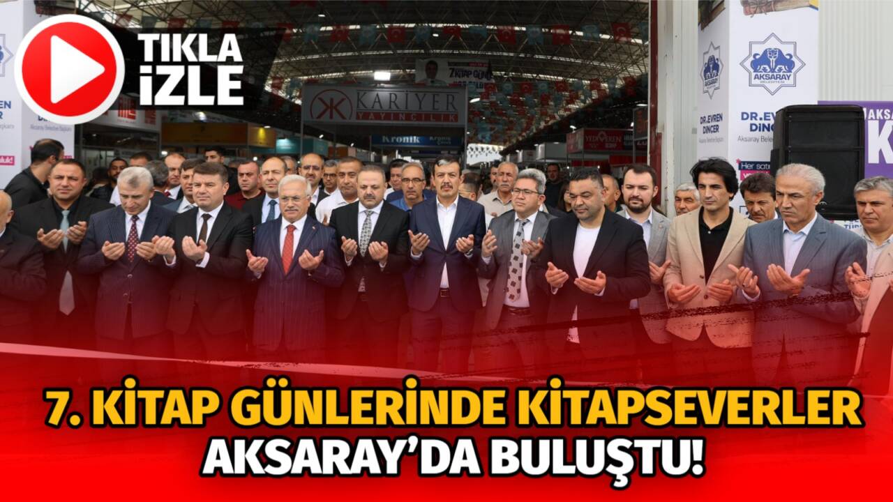 Aksaray Belediyesi tarafından bu yıl yedincisi düzenlenen Kitap Günleri etkinliği