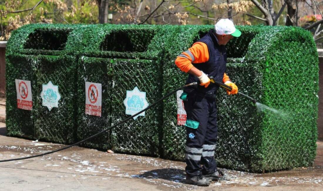 Aksaray Belediyesi, çevre temizliği ve şehir estetiğini ön planda tutan