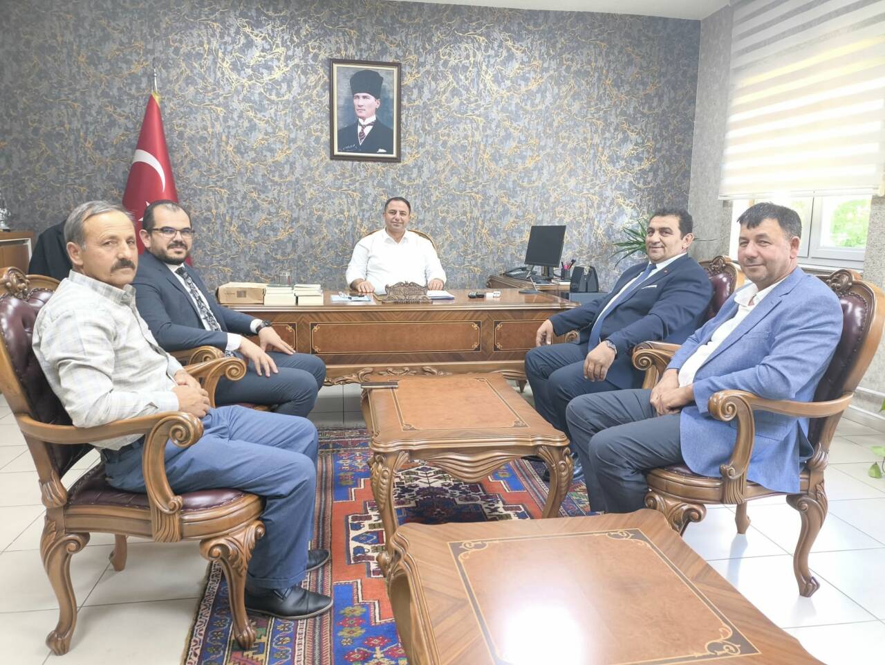 Vali Yardımcısı Turan Soğukoluk, Manavlar Odası ve Ticaret İl Müdürlüğü