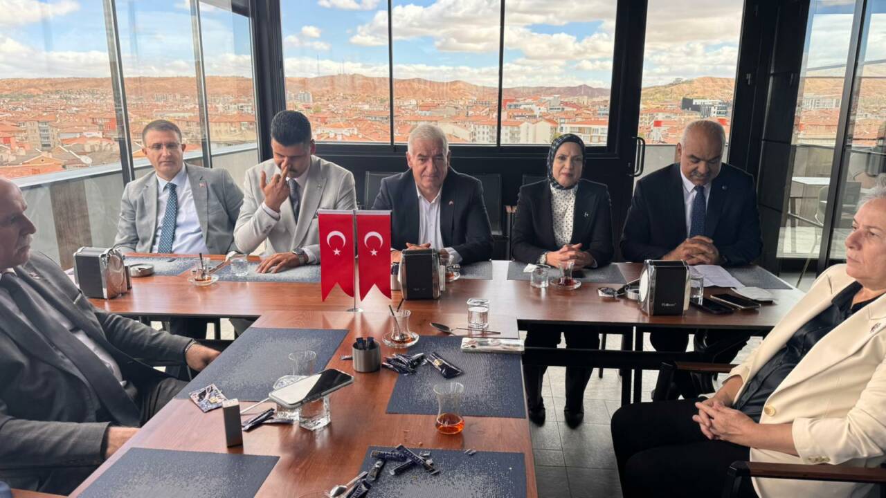 MHP Aksaray teşkilatı, 20 Eylül’de Ankara’da yapılacak kritik toplantı öncesi