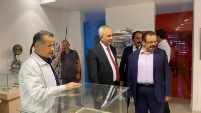AK Parti Milletvekili Cengiz Aydoğdu ve heyet, Eğitim Tarihi Müzesi’ni