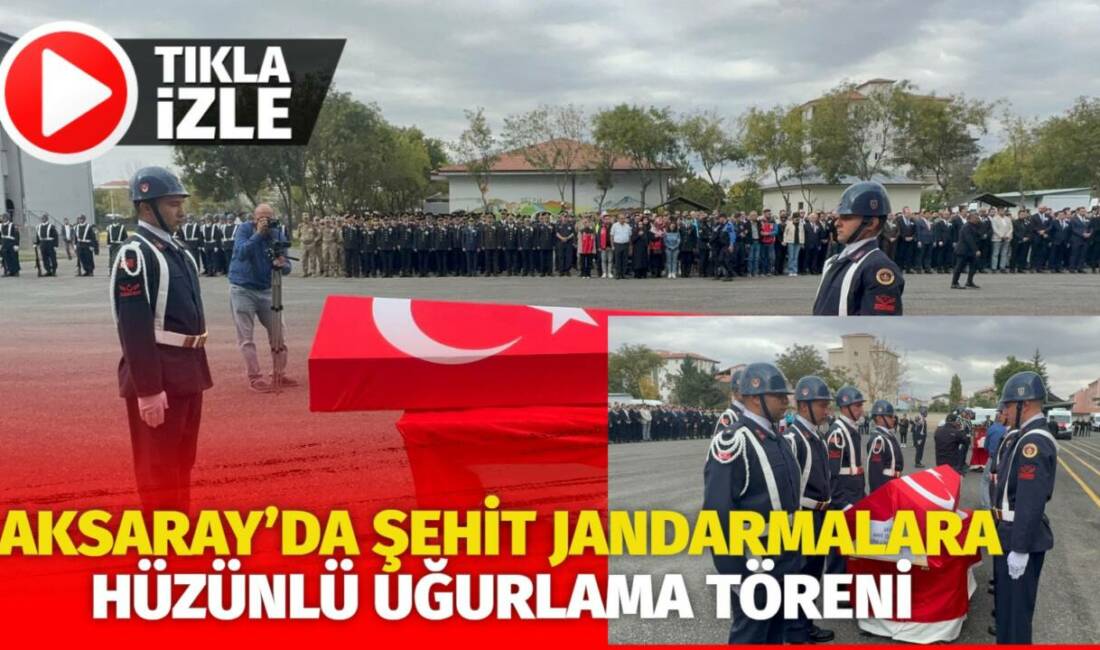 Ankara-Niğde otobanındaki kazada şehit olan iki jandarma, Aksaray İl Jandarma