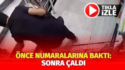 İstanbul Bağcılar’da yaşanan olayda bir apartmana giren şahıs numaralarına bakarak