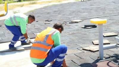 Aksaray Belediyesi, şehirdeki parkları daha güvenli ve modern hale getirmek