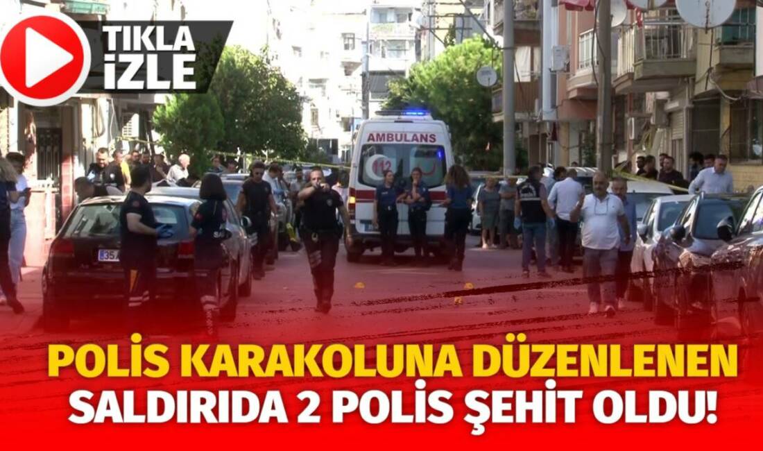 İzmir’in Balçova ilçesinde yaşanan olayda polis karakoluna silahlı saldırı düzenlendi.