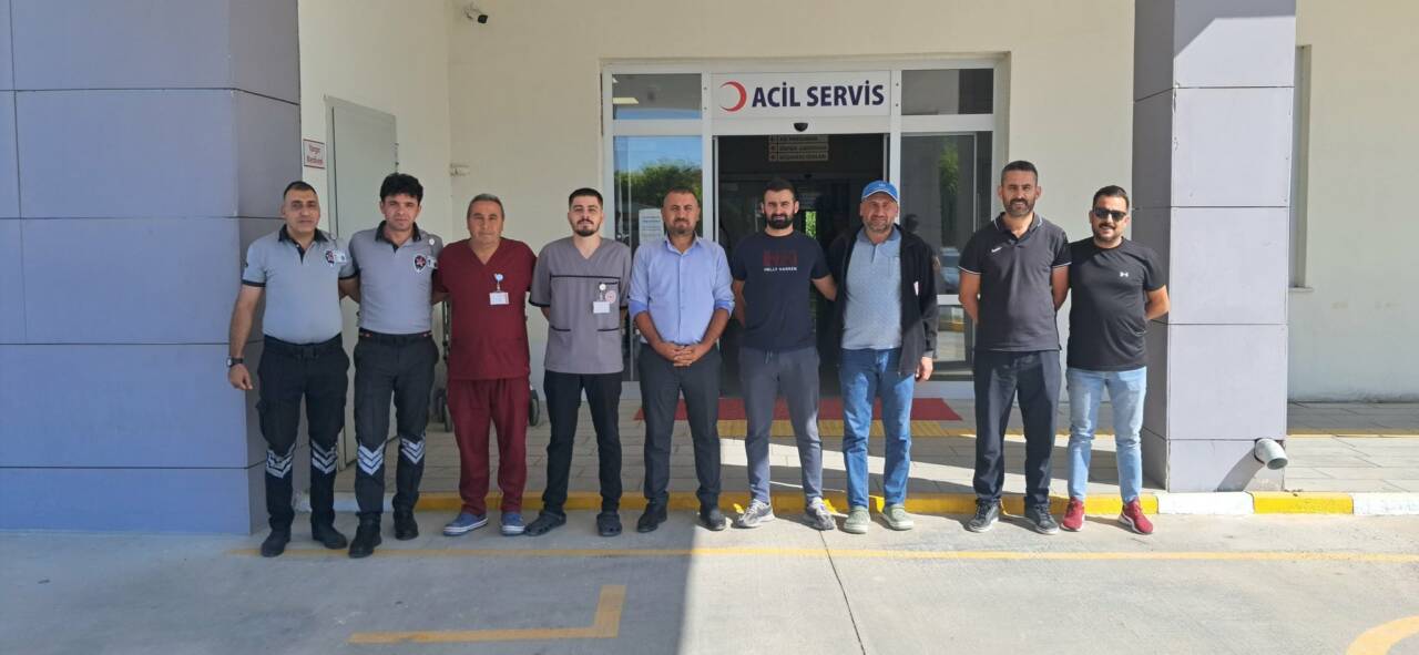 Öz Sağlık-İş Sendikası Aksaray Şube Başkanı Nizamettin Karabaş ve sendika