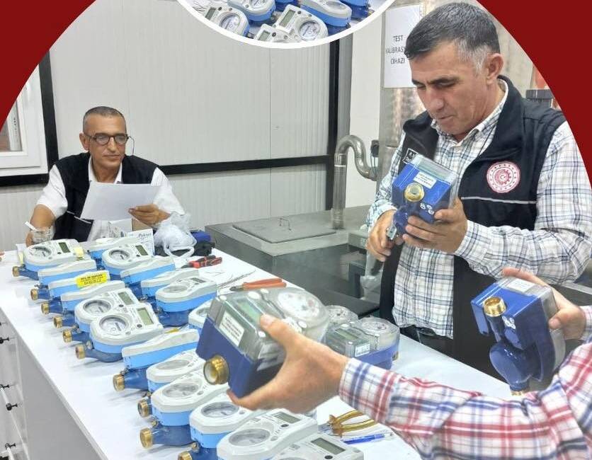 Aksaray Sanayi ve Teknoloji İl Müdürlüğü, su sayaçlarının doğruluğunu ve