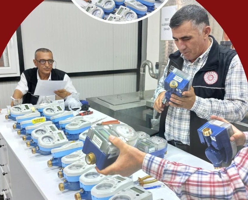Aksaray Sanayi ve Teknoloji İl Müdürlüğü, su sayaçlarının doğruluğunu ve
