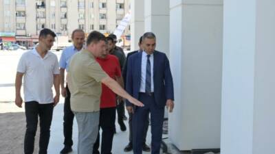 Aksaray Belediyesi tarafından şehir merkezinde inşa edilen Selçuklu Külliyesi inşaatında