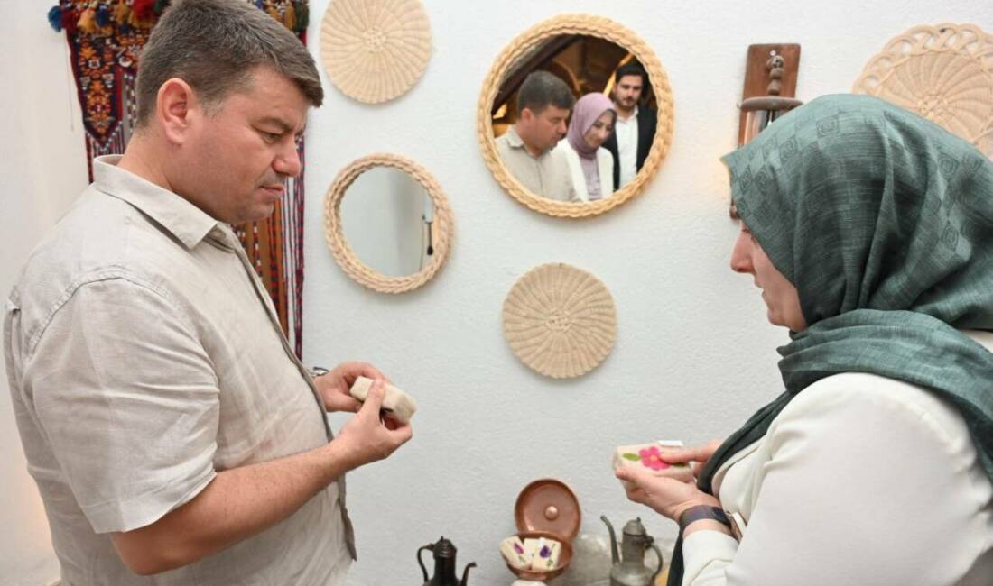 Aksaray Belediye Başkanı Dr. Evren Dinçer, II. Kılıçarslan Hamamı’nın restore