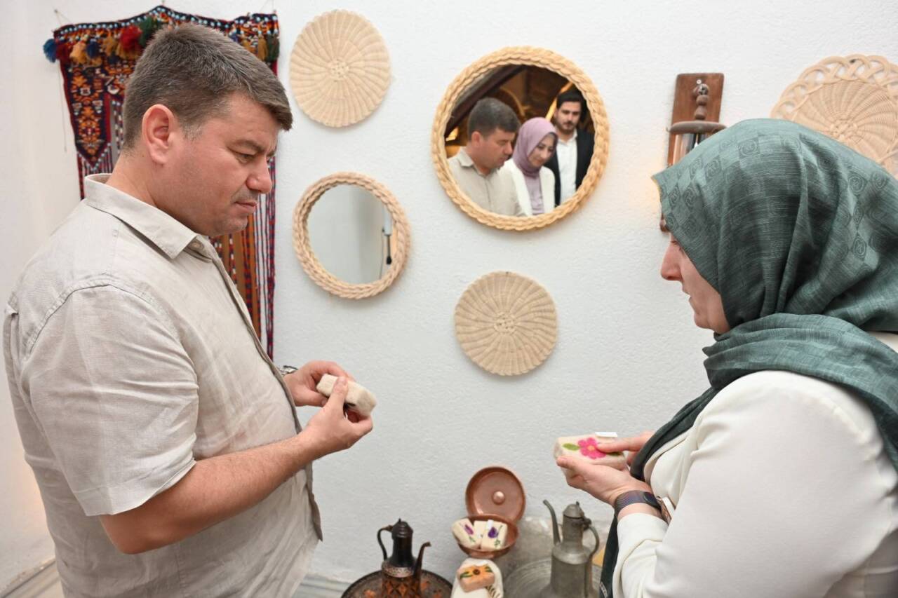 Aksaray Belediye Başkanı Dr. Evren Dinçer, II. Kılıçarslan Hamamı’nın restore
