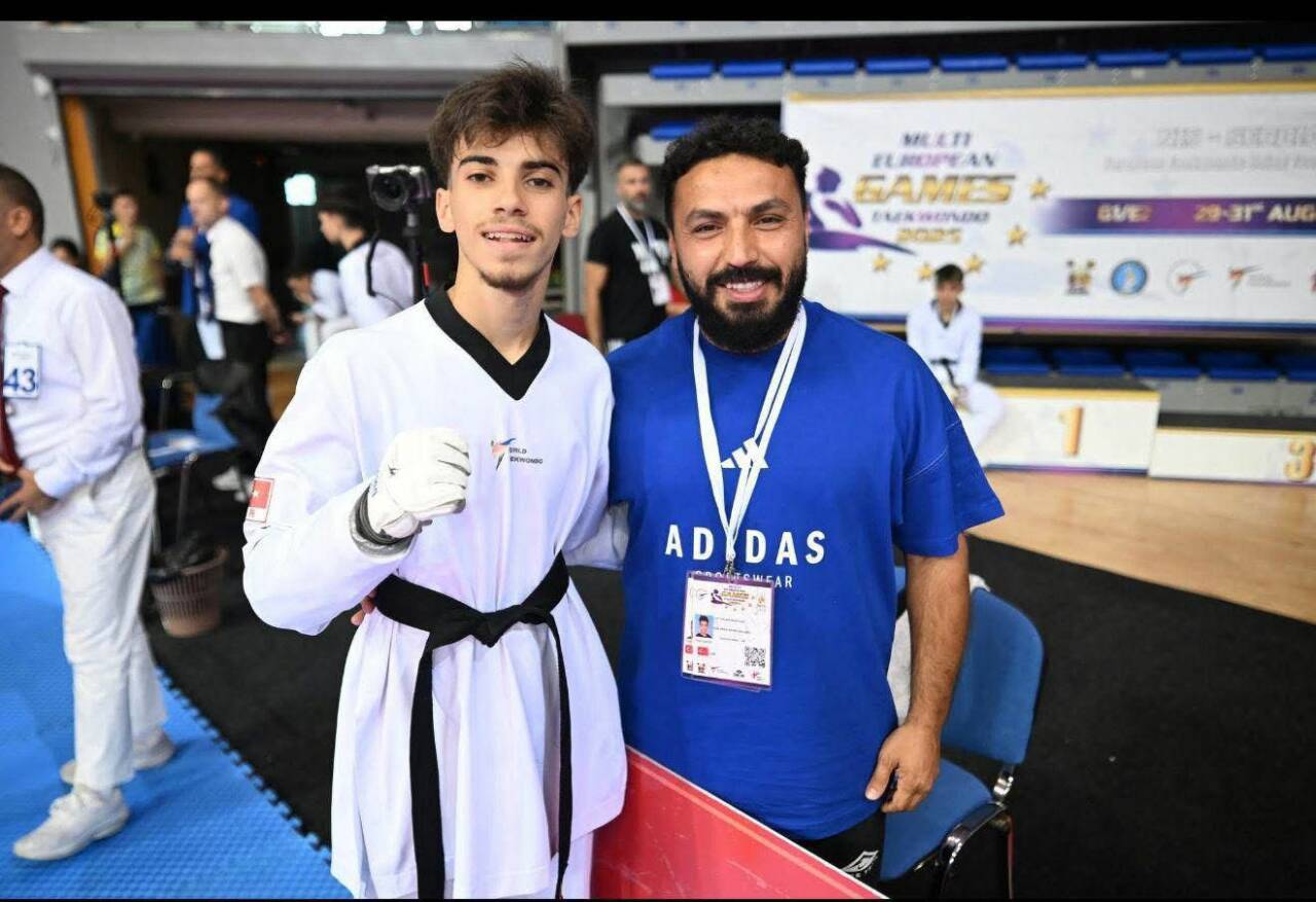 54 kilo kategorisinde mücadele eden Bedirhan Aslan, Ümitler Avrupa Şampiyonası