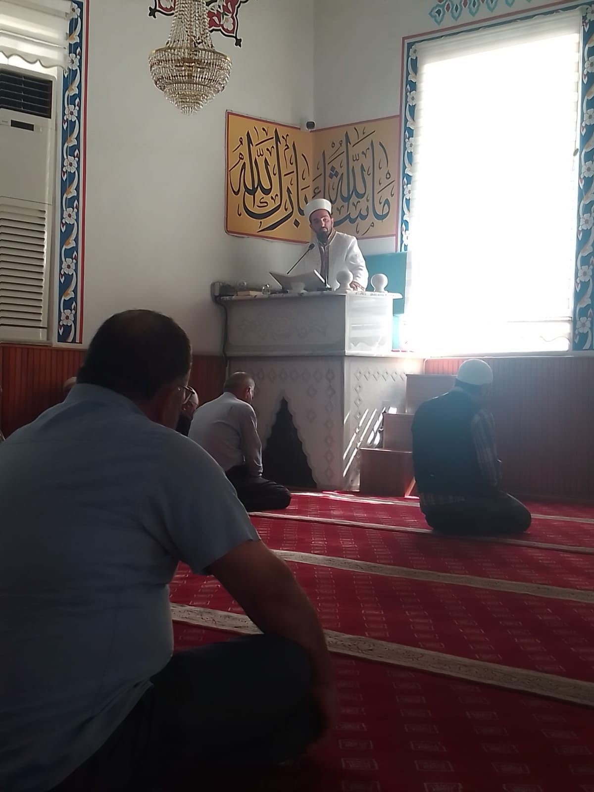 Sultanhanı İlçe Müftüsü Selman Çiloğlu, ilçede düzenli olarak sürdürülen dini