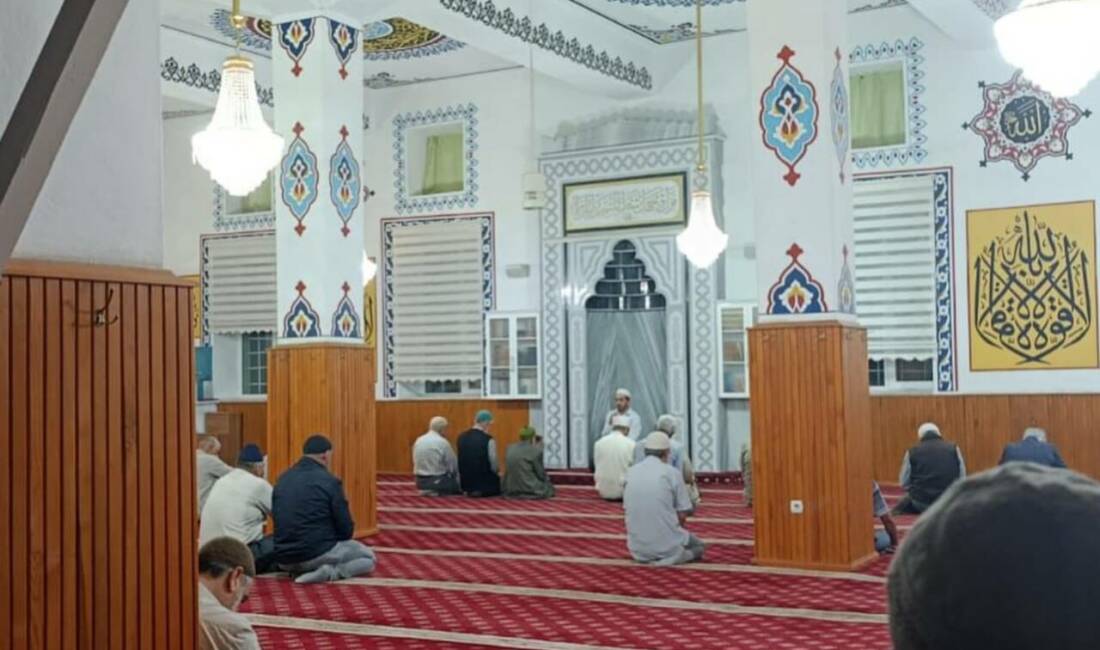 Sultanhanı’nda Mevlid-i Nebi Haftası etkinlikleri dolayısıyla Bekir Ağa Camii’nde sabah