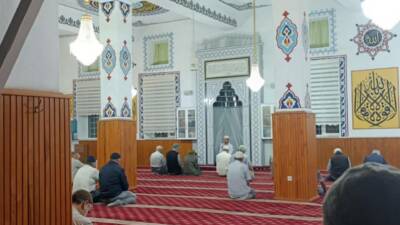 Sultanhanı’nda Mevlid-i Nebi Haftası etkinlikleri dolayısıyla Bekir Ağa Camii’nde sabah