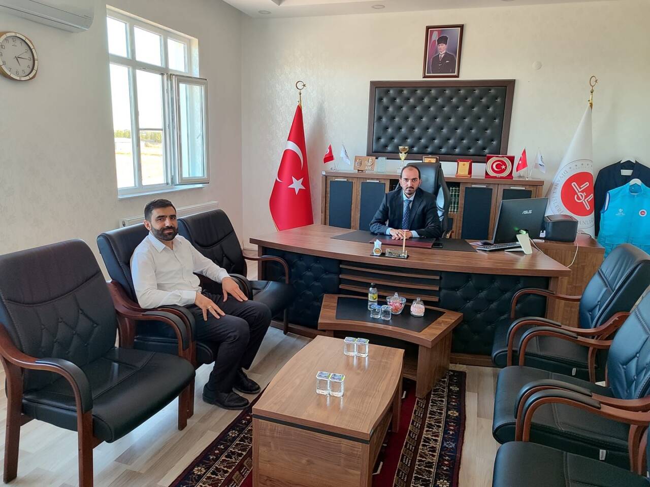Sultanhanı İlçe Müftülüğü, anlamlı bir ziyarete ev sahipliği yaptı. Eskil