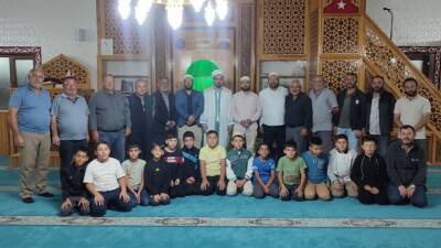 Sultanhanı’nda bulunan tarihi Sülüklü Camii, bu hafta cuma gecesinde düzenlenen