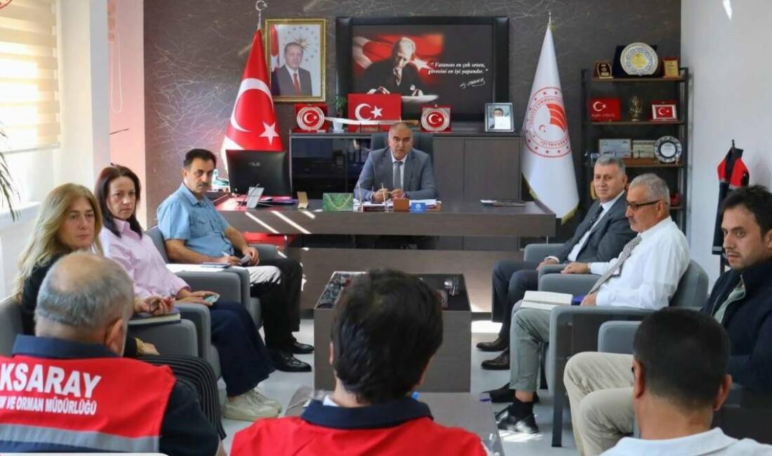Aksaray tarımında yeni dönem hedefleri belirlendi Aksaray İl Tarım ve Orman Müdürlüğü, haftalık olağan toplantısını İl