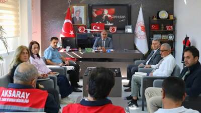 Aksaray İl Tarım ve Orman Müdürlüğü, haftalık olağan toplantısını İl