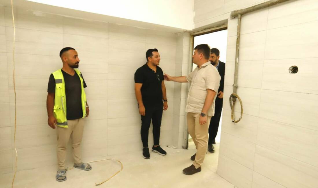Aksaray Belediye Başkanı Dr. Evren Dinçer, Şehirlerarası Otobüs Terminalin yanındaki