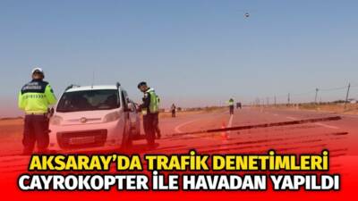 Aksaray Trafik Jandarması ekipleri, şehir genelinde trafik güvenliğini artırmak amacıyla