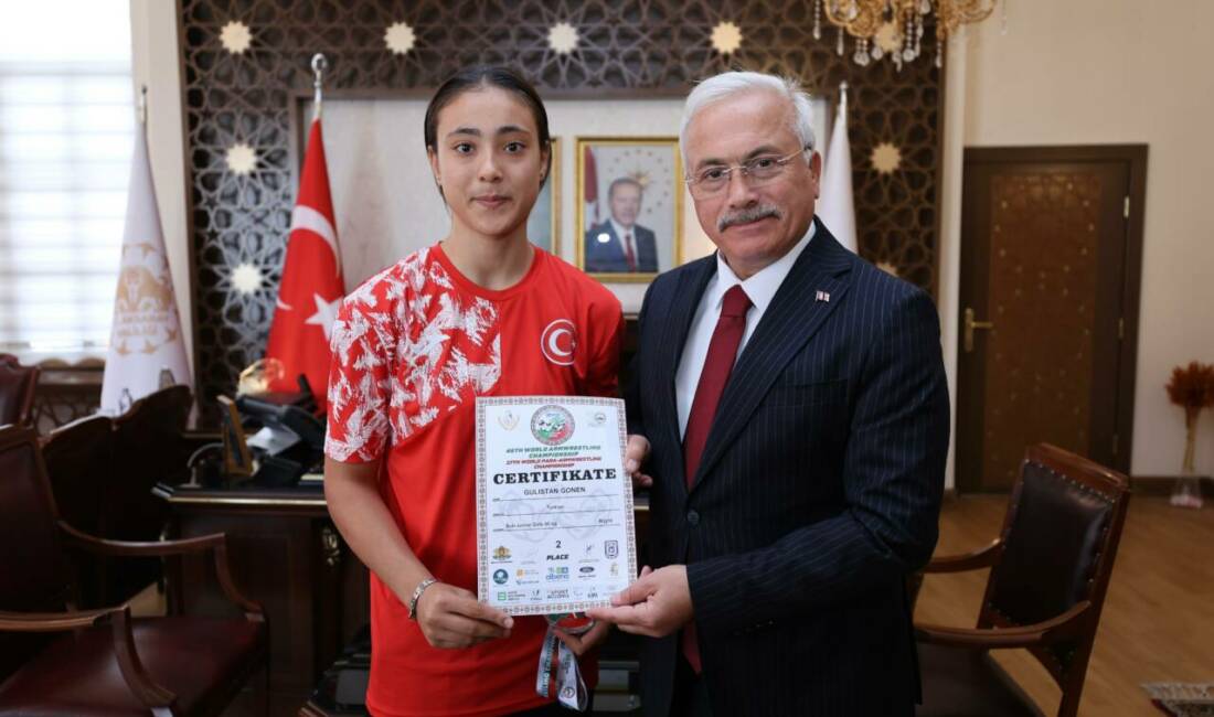 Aksaraylı Bilek Güreşi sporcusu Gülistan Gönen, Avrupa dereceleri elde ederek
