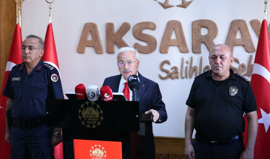 Aksaray Valisi Mehmet Ali Kumbuzoğlu, terör, asayiş, uyuşturucu, trafik ve