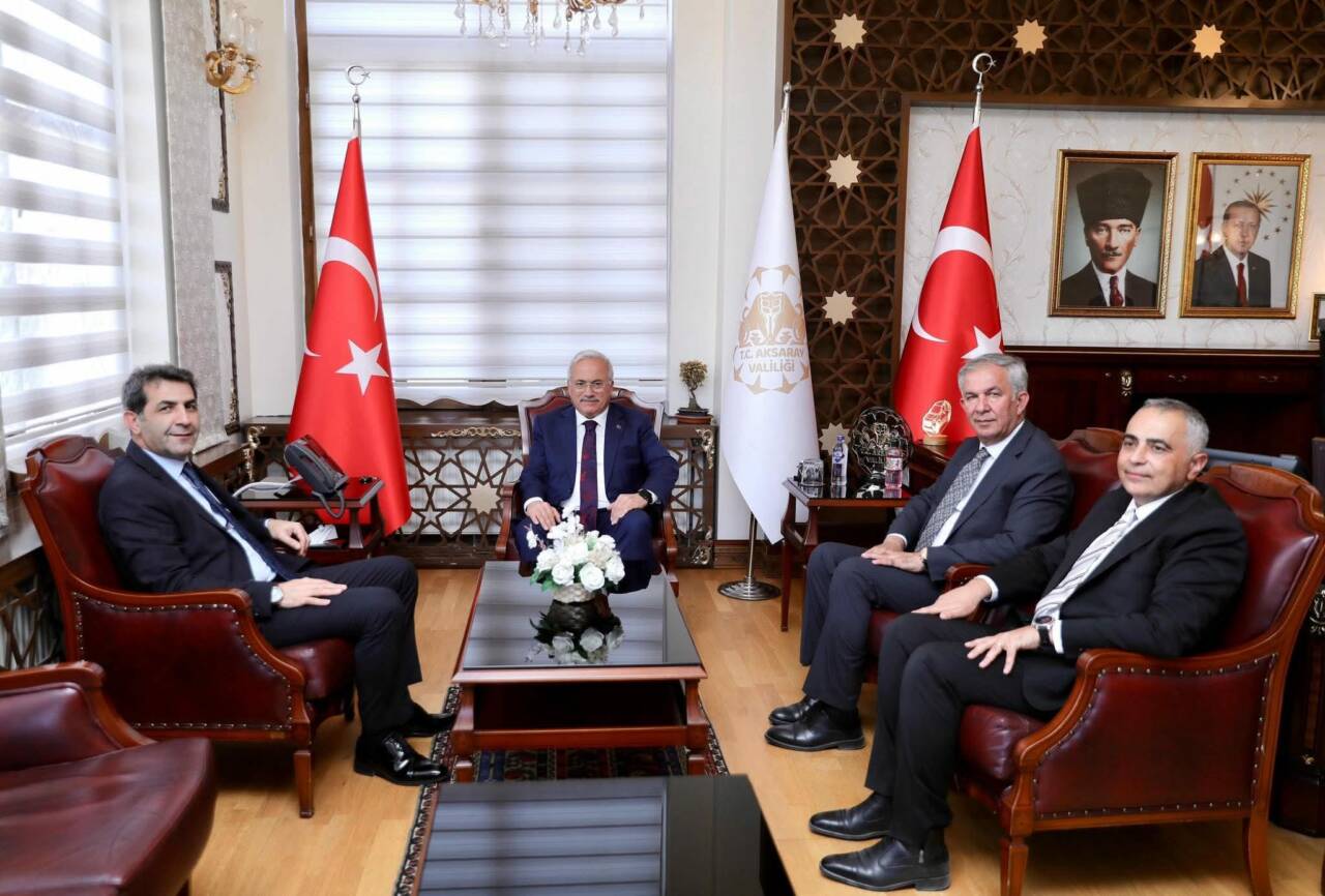 Aksaray Valiliği, önemli bir eğitim heyetini ağırladı. Milli Eğitim Akademisi