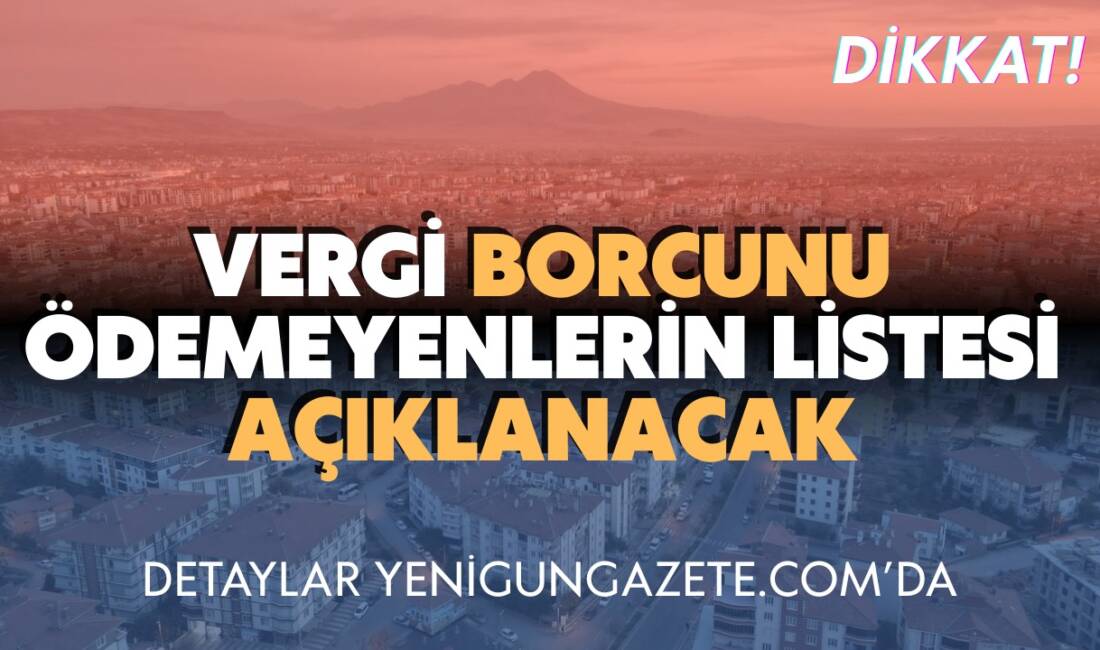 Hazine ve Maliye Bakanlığı tarafından kesinleşen vergi ve ceza borçları