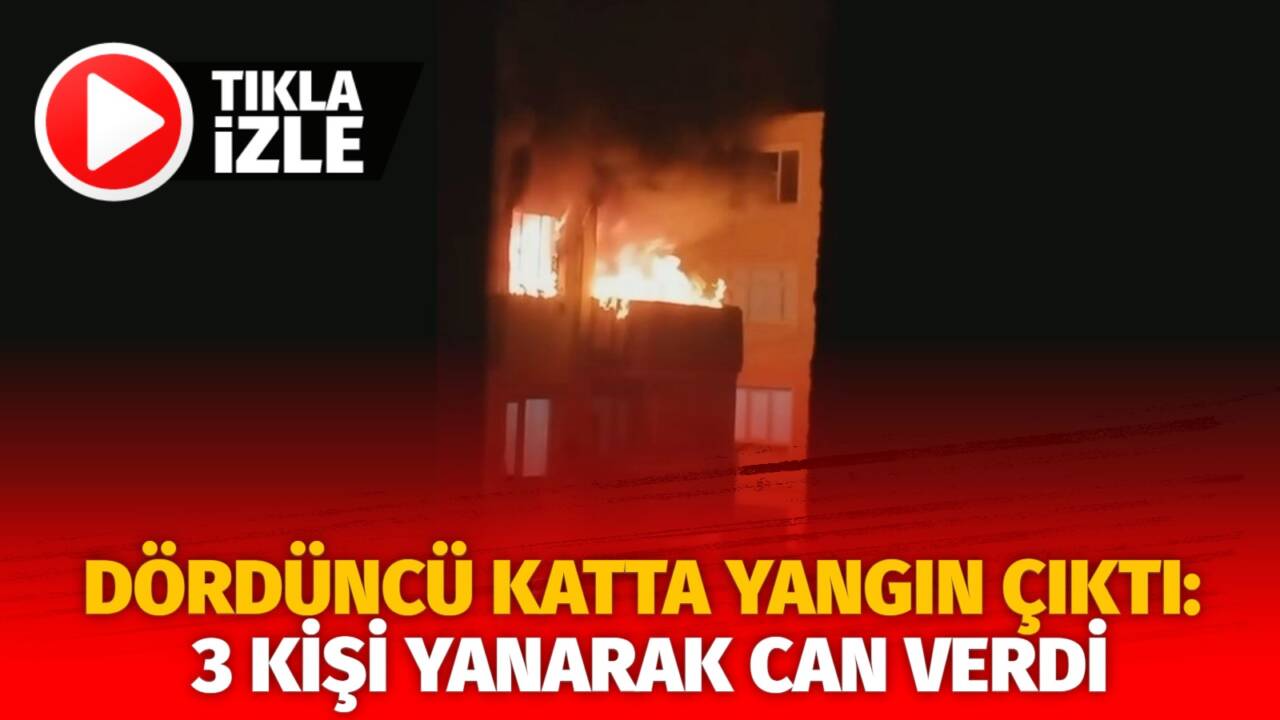 Bursa'nın Karacabey ilçesinde yaşanan olayda bir evin 4. katındaki dairede