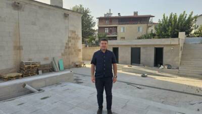 Aksaray Belediye Başkanı Dr. Evren Dinçer, Yusuf Hakiki Baba Mescidi