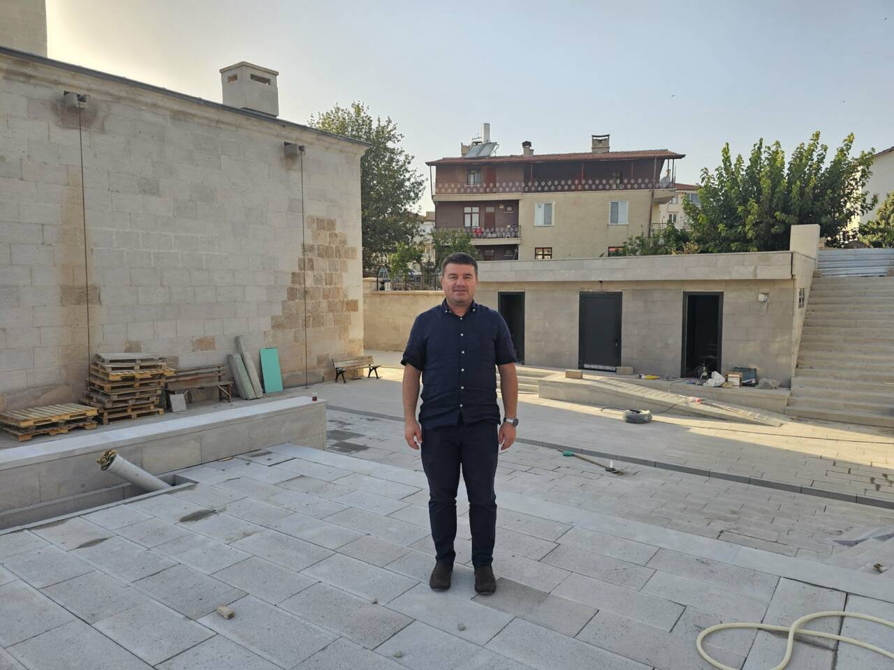 Aksaray Belediye Başkanı Dr. Evren Dinçer, Yusuf Hakiki Baba Mescidi