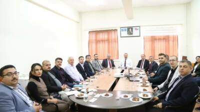 Aksaray Üniversitesi (ASÜ) Rektörü Prof. Dr. Alpay Arıbaş başkanlığında yürütülen