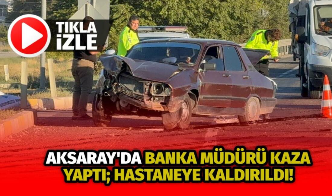 Sabah saatlerinde ışıklarda kaza; Sürücü hastanelik oldu!
