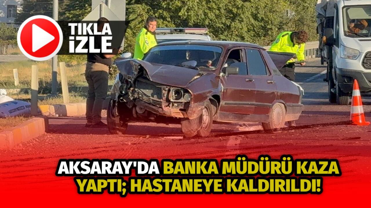 Sabah saatlerinde ışıklarda kaza; Sürücü hastanelik oldu!