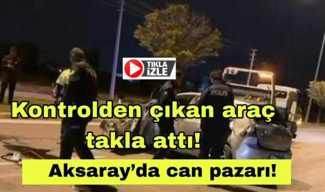 Elektrik direğine çarpan otomobil takla attı, araçtaki üç kişi demir