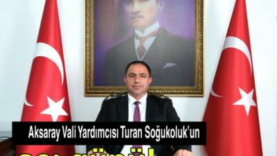 Vali Yardımcısı Turan Soğukoluk’un annesi Hatice Soğukoluk hayatını kaybetti. Aksaray
